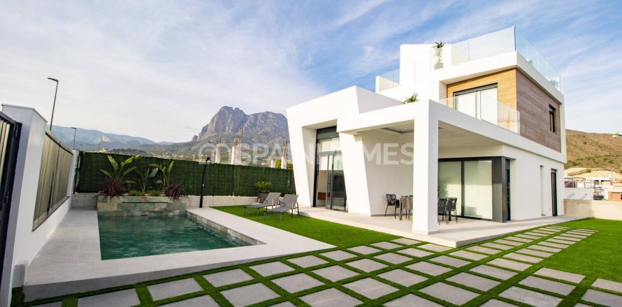 Villa Finestrat, Alicante, Spain 3 bedrooms, 130 sq.m. No. 71824