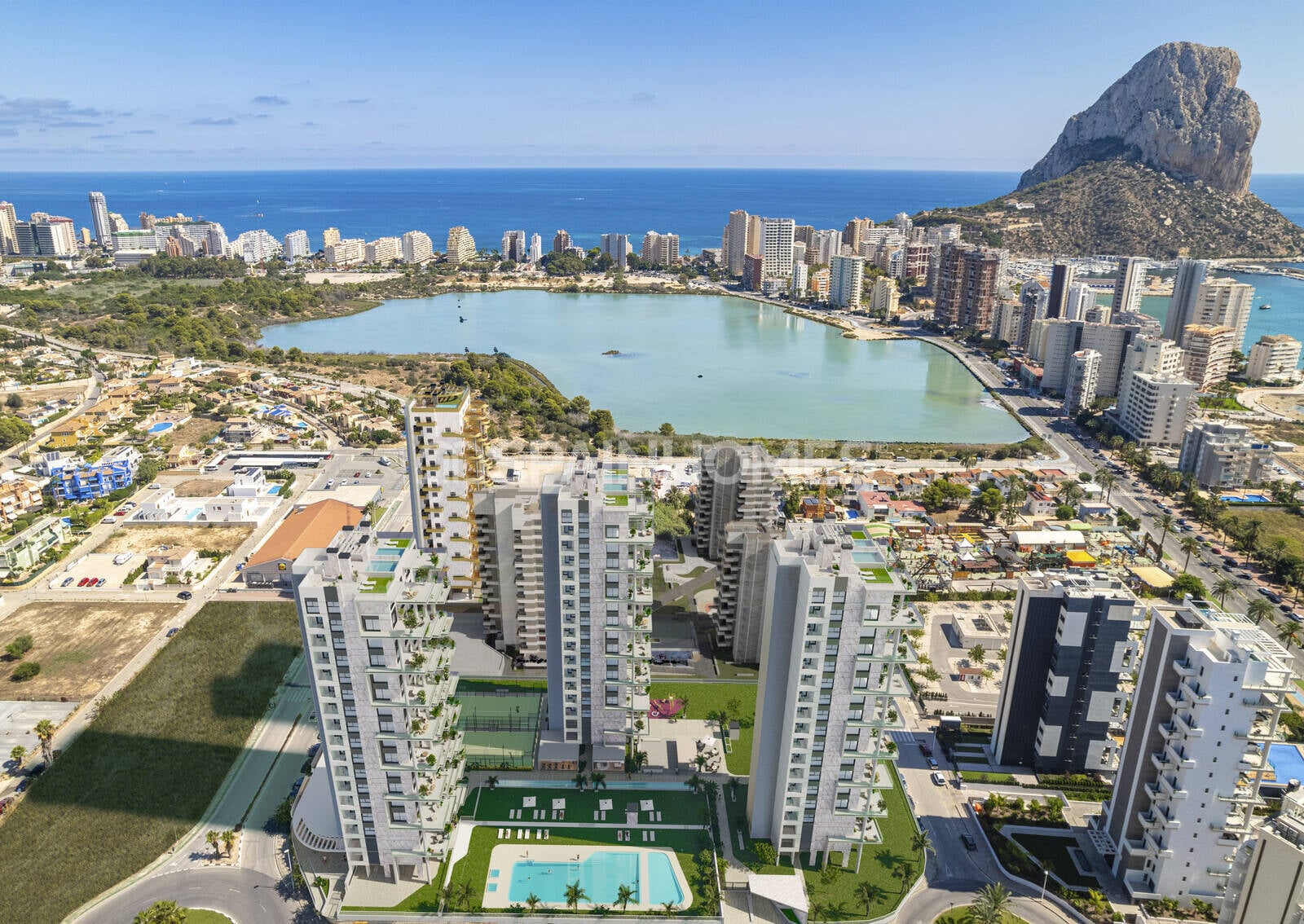 Dzīvoklis Calpe, Alicante, Spānijā 2 istabas, 75 m2 Nr. 161609