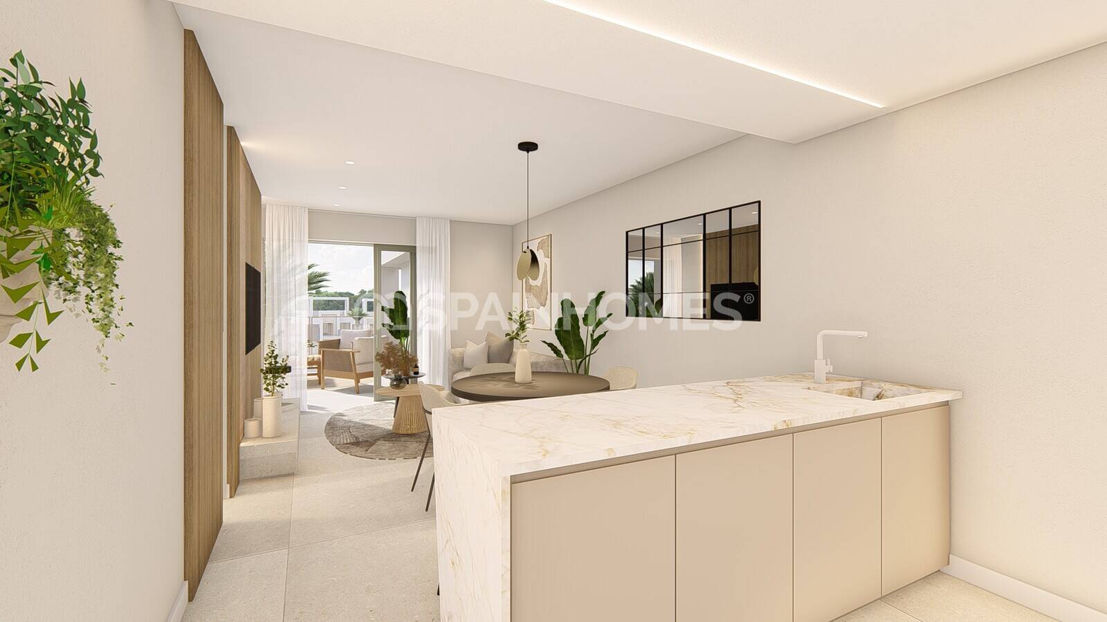 Wohnung in Los Alcazares, Murcia, Spanien 2 Schlafzimmer, 70 m2 Nr. 161613