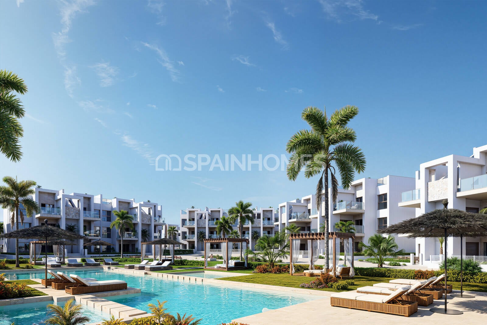 Wohnung in Los Alcazares, Murcia, Spanien 2 Schlafzimmer, 70 m2 Nr. 161613