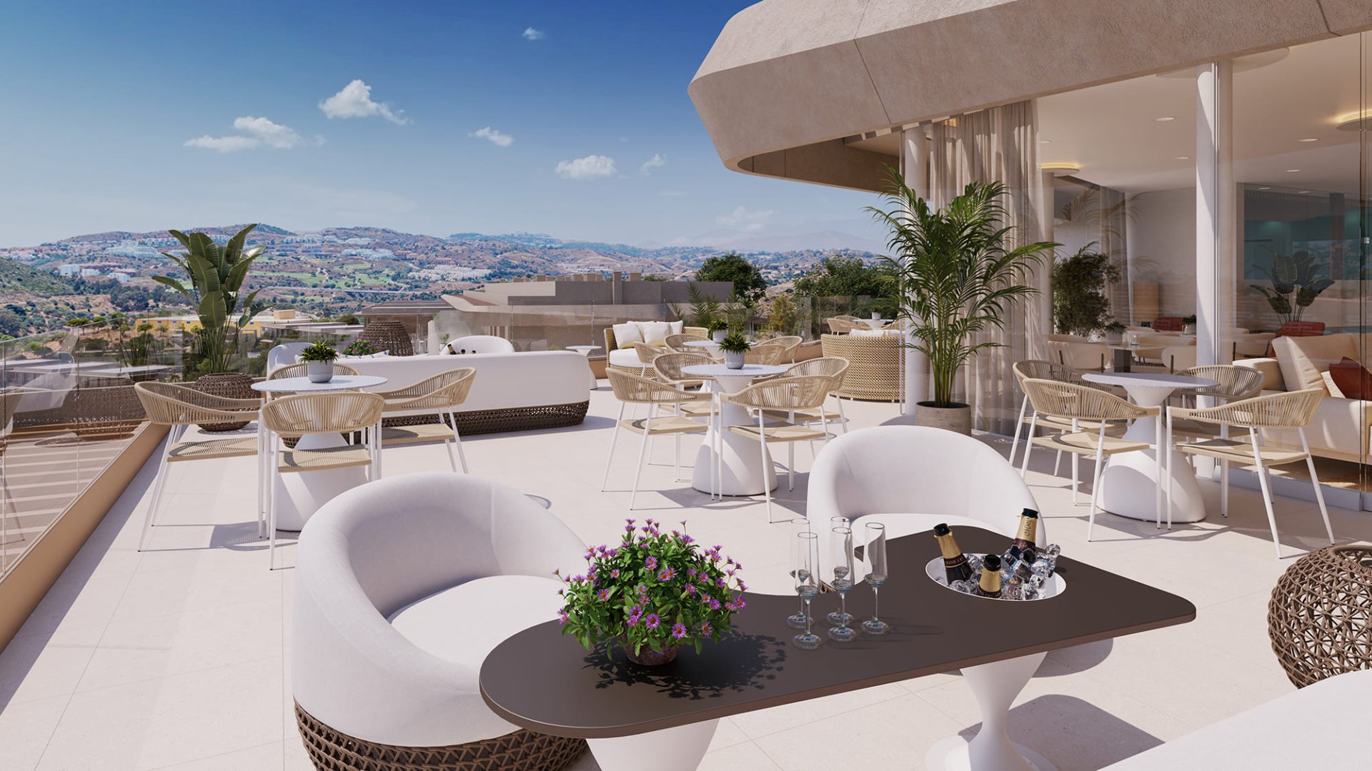 Apartament w Mijas, Malaga, Hiszpania 2 sypialnie, 114 mkw. nr 193066