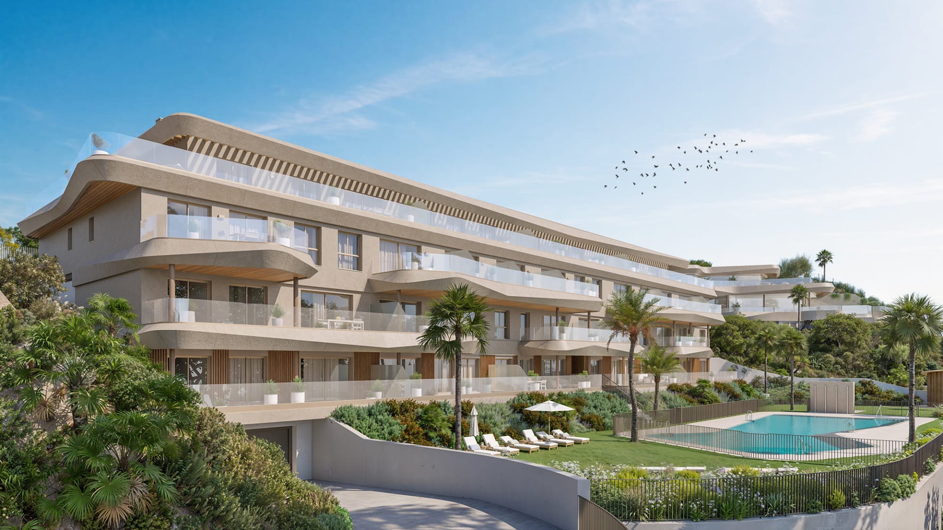 Apartament w Mijas, Malaga, Hiszpania 2 sypialnie, 114 mkw. nr 193066