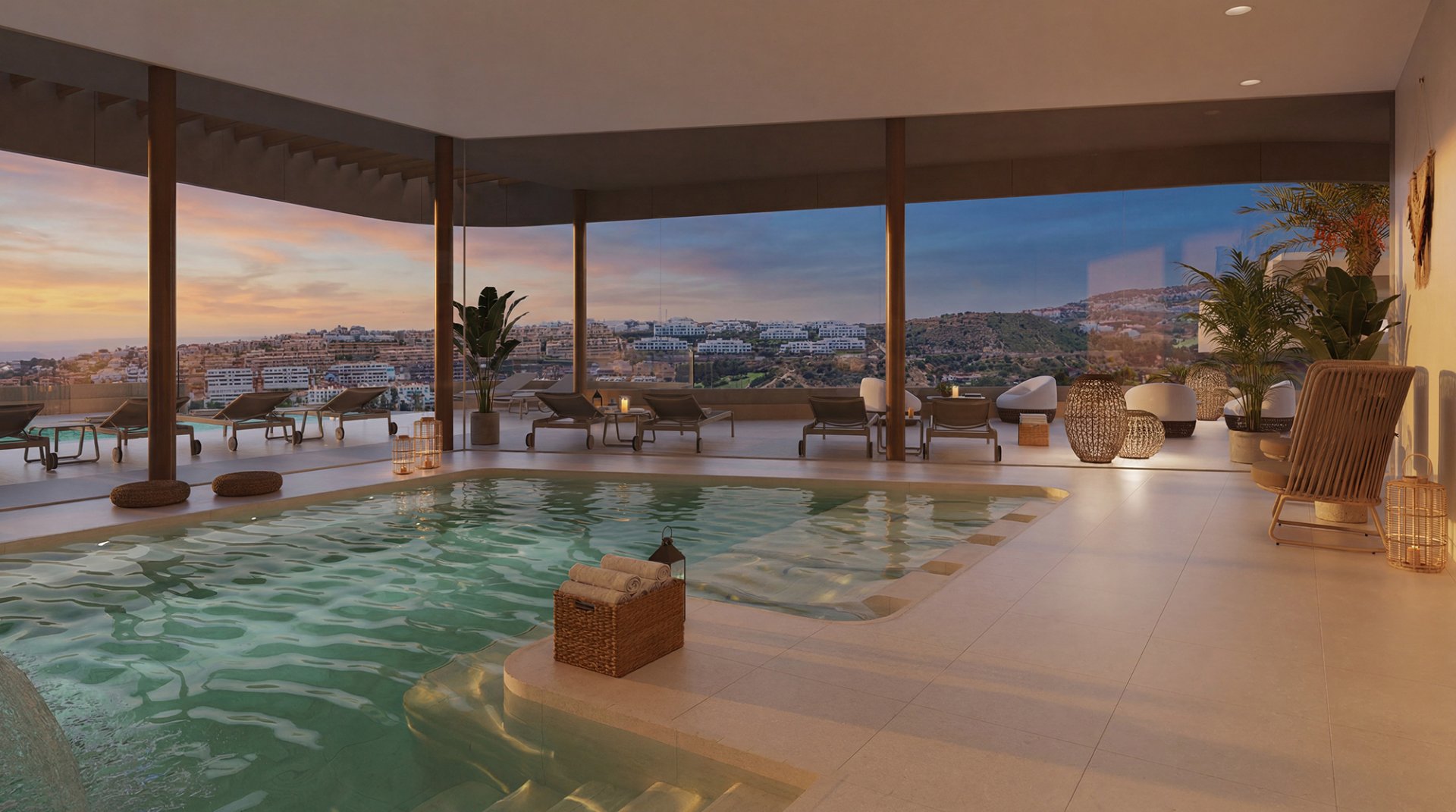 Apartament w Mijas, Malaga, Hiszpania 2 sypialnie, 114 mkw. nr 193066