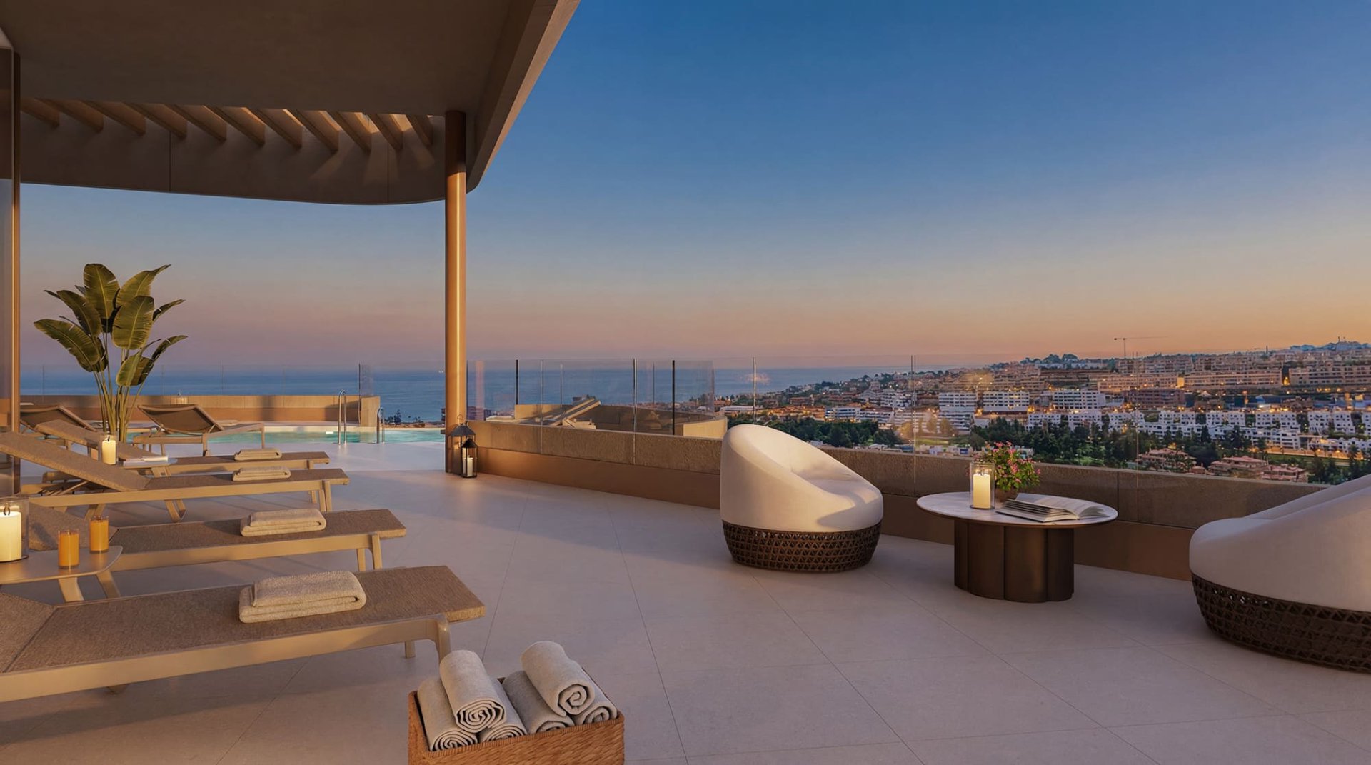 Apartament w Mijas, Malaga, Hiszpania 2 sypialnie, 114 mkw. nr 193066