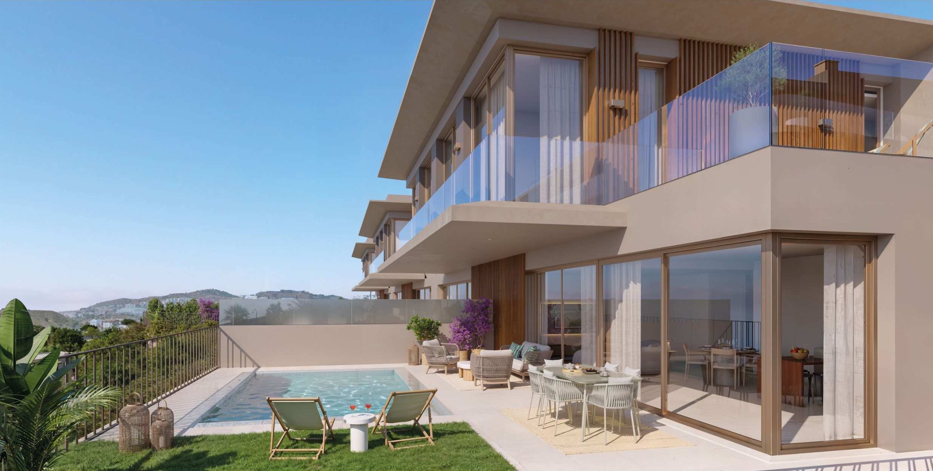 Duplex a Mijas, Malaga, Spagna 4 camere da letto, 223 mq. N° 193065