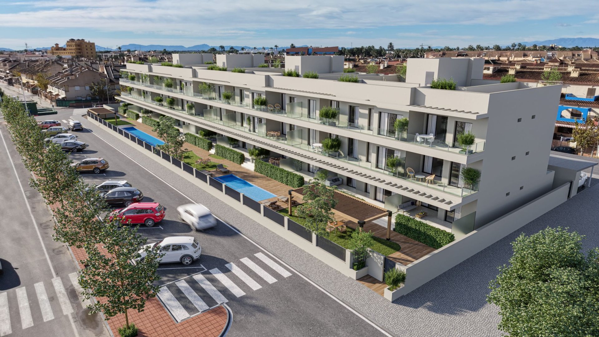 Apartment in Los Alcazares, Murcia, Spain 2 bedrooms, 102 sq.m. No. 193061