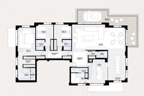 Apartamento en venta en Madrid, España 279 m2 No. 157838 - foto 9