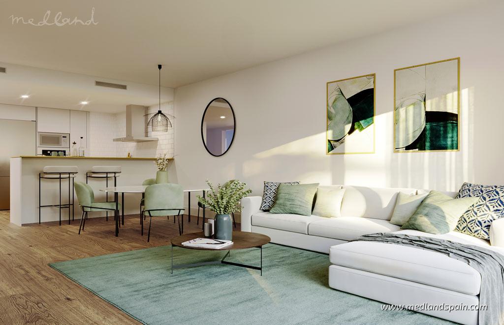 Apartament w Elche, Alicante, Hiszpania 2 sypialnie, 95 mkw. nr 132947