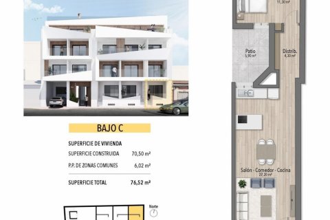 Apartment for sale Torrevieja, Alicante, Spain 1 bedroom, 71 sq.m. No. 112798 - photo 12