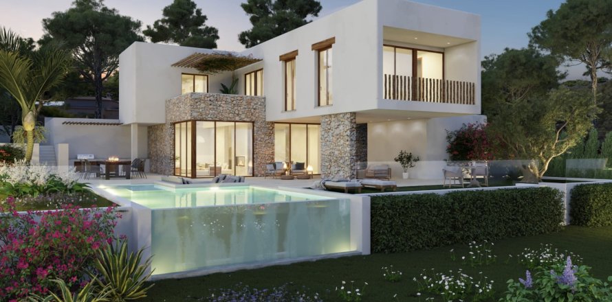 Villa i Javea, Alicante, Spanien 4 sovrum, 300 kvm. Nr. 147990
