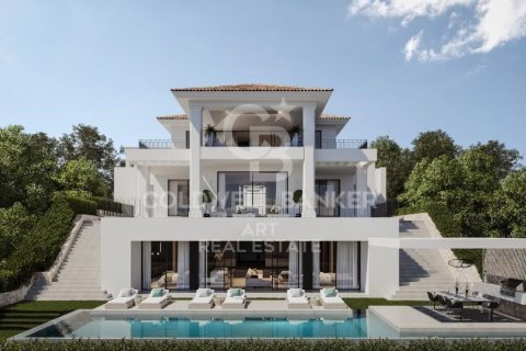 Hus i Benahavis, Malaga, Spanien 6 sovrum, 677 kvm. Nr. 158927
