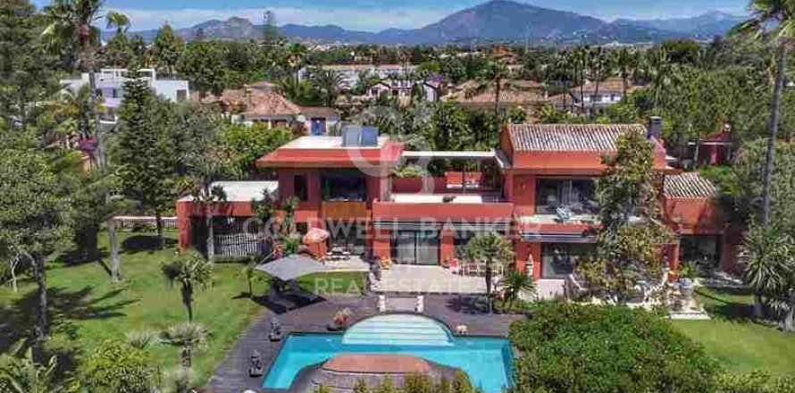 Willa w Marbella, Malaga, Hiszpania 4 sypialnie, 597 mkw. nr 158932