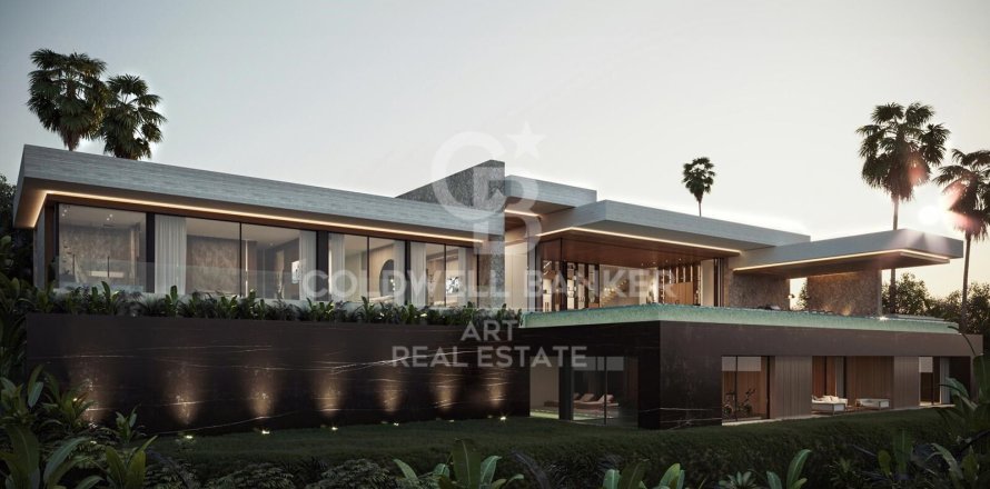 Villa a Benahavis, Malaga, Spagna 7 camere da letto, 1296 mq. N° 158928