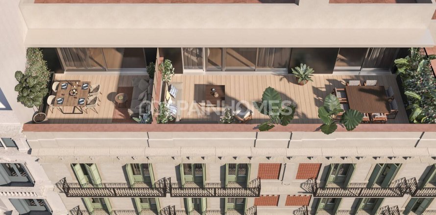 Apartment in Barcelona, Spain 2 bedrooms, 94 sq.m. No. 167990