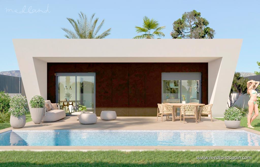 Huvila Hondon De Las Nieves, Alicante, Espanja 3 makuuhuonetta, 128 m2 No. 173444
