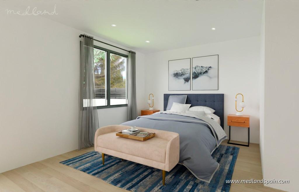 Huvila Hondon De Las Nieves, Alicante, Espanja 3 makuuhuonetta, 128 m2 No. 173444