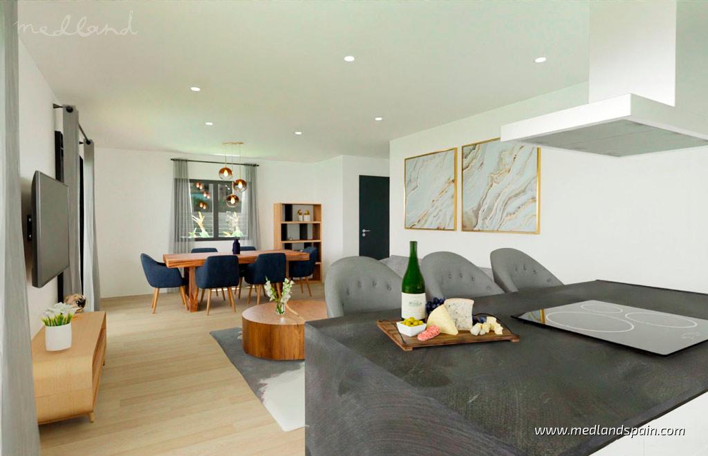 Huvila Hondon De Las Nieves, Alicante, Espanja 3 makuuhuonetta, 128 m2 No. 173444