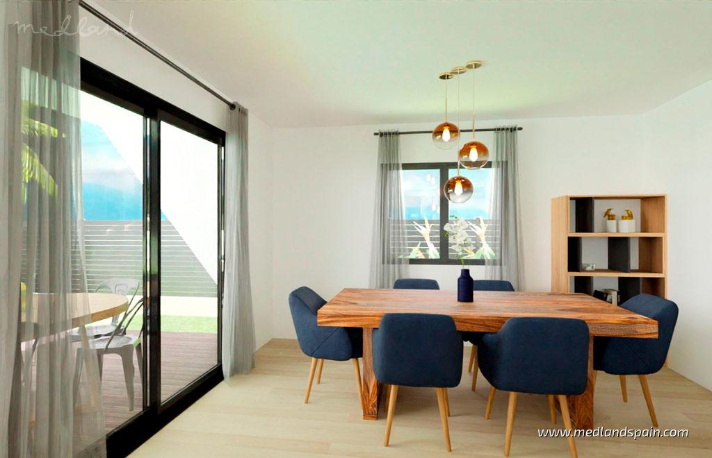 Huvila Hondon De Las Nieves, Alicante, Espanja 3 makuuhuonetta, 128 m2 No. 173444