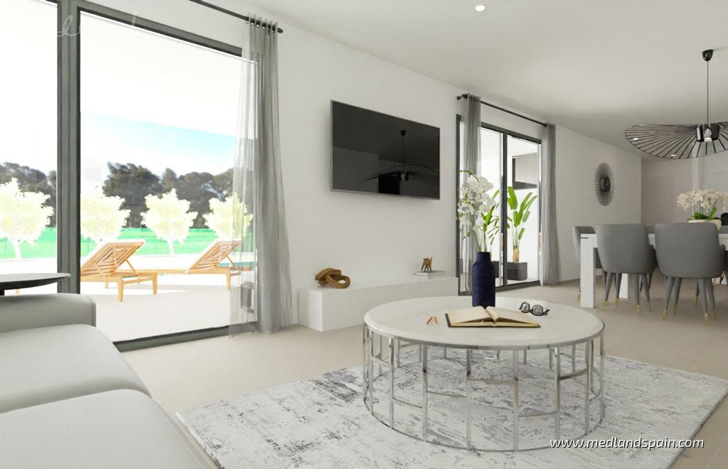 Villa en Aspe, Alicante, España 3 dormitorios, 129 m2 No. 173443