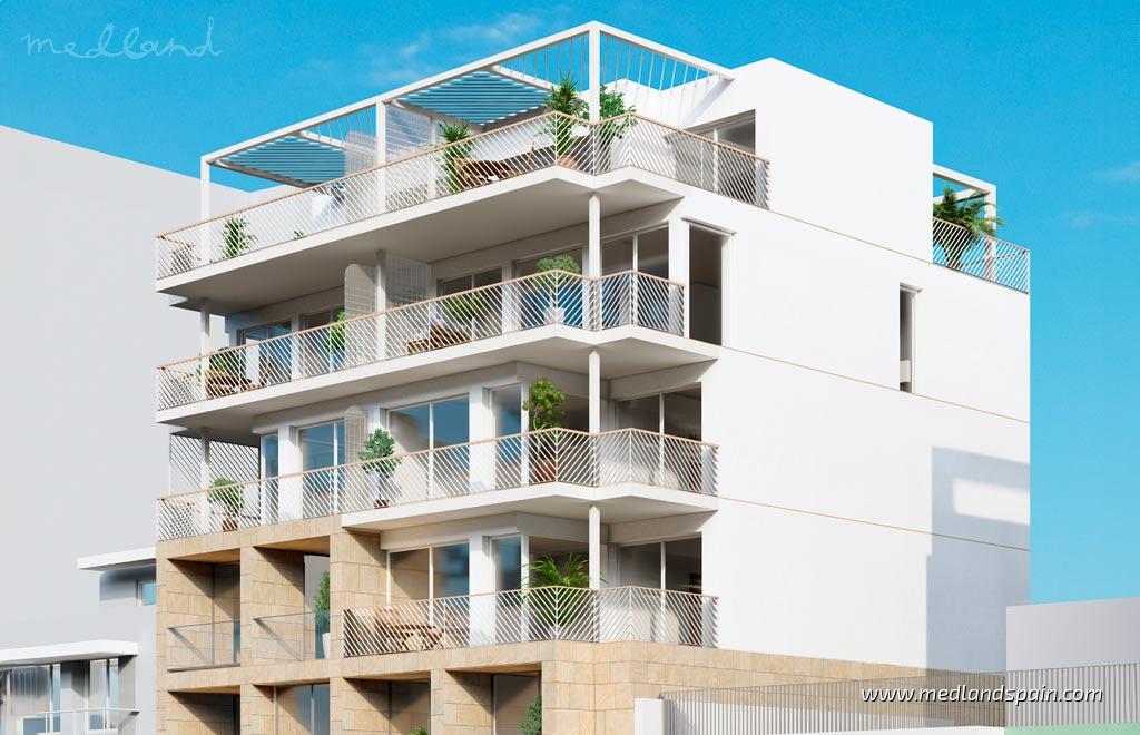 Apartment à Villajoyosa, Alicante, Espagne 3 chambres, 106 m2 No. 173447