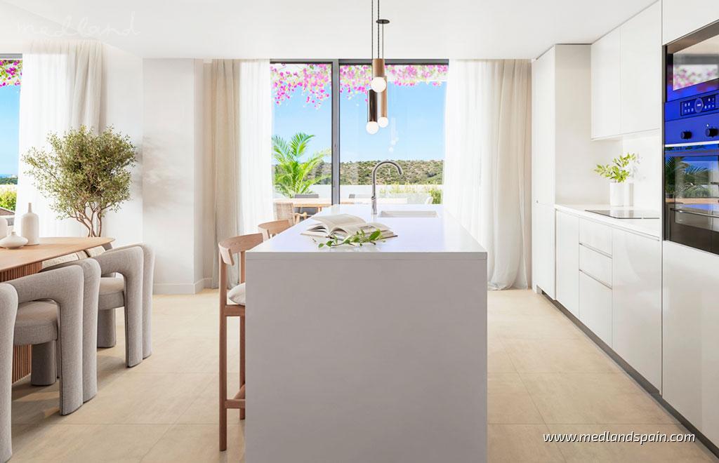 Appartamento a Casares, Malaga, Spagna 3 camere da letto, 154 mq. N° 173445