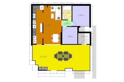 Bungalow zum Verkauf in Cabo Roig, Alicante, Spanien 2 Schlafzimmer, 55 m2 Nr. 137928 - Foto 4