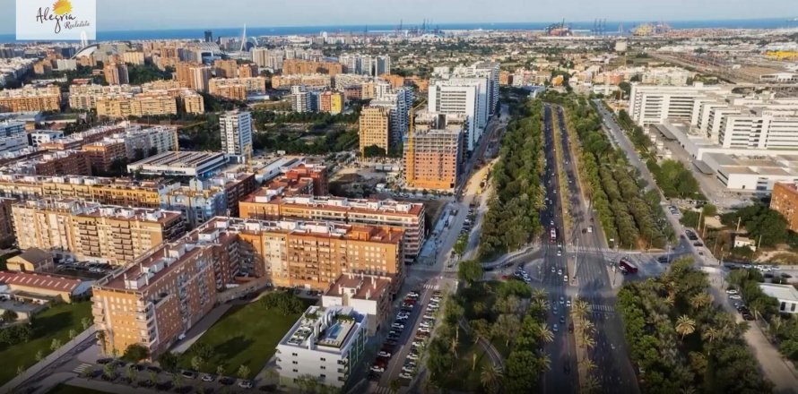 Appartamento a Valencia, Spagna 2 camere da letto, 82 mq. N° 165866