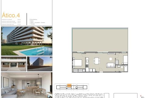 Apartment for sale in Moncofa, Castellon, Spain 2 bedrooms, 52 sq.m. No. 180978 - photo 11