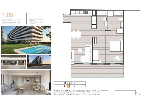 Apartment for sale in Moncofa, Castellon, Spain 2 bedrooms, 63 sq.m. No. 180980 - photo 11
