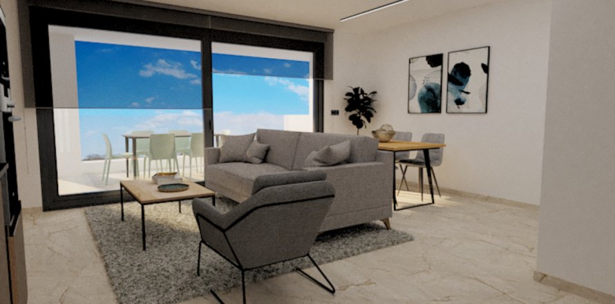 Apartment in HIGUERICAS BEACH, Pilar de la Horadada, Alicante, Spa, 3 bedrooms, 108.62 sq.m. No. 166850