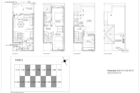 Villa en venta en Torre-Pacheco, Murcia, España 2 dormitorios, 77 m2 No. 166854 - foto 20