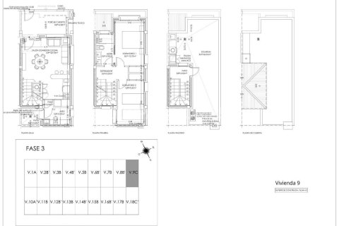 Villa en venta en Torre-Pacheco, Murcia, España 2 dormitorios, 77 m2 No. 166854 - foto 17