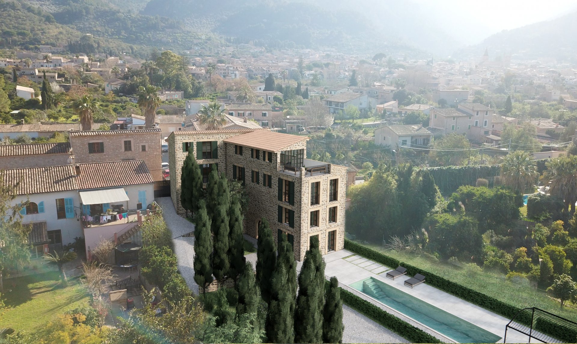 Finca i Soller, Mallorca, Spanien 5 sovrum, 600 kvm. Nr. 66925