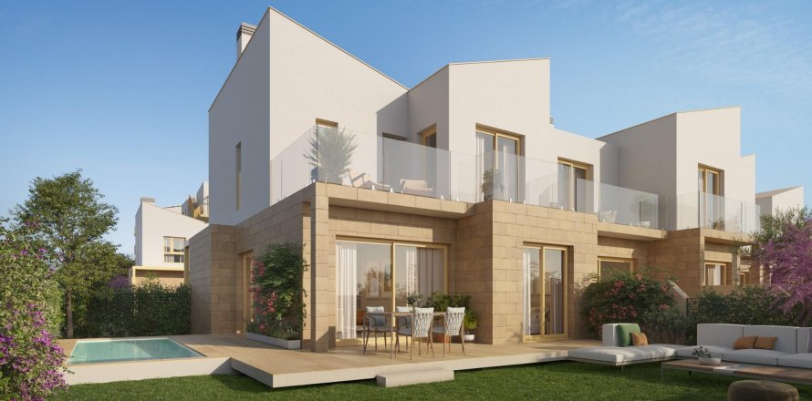 Radhus El Verger, Alicante, Spanien 2 sovrum, 90 kvm. Nr. 96588