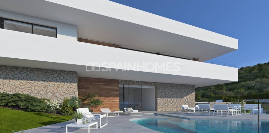 Villa a Benitachell, Alicante, Spagna 3 camere da letto, 267 mq. N° 166092