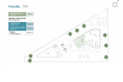 Villa zum Verkauf in Orihuela, Alicante, Spanien 3 Schlafzimmer, 115 m2 Nr. 166095 - Foto 9