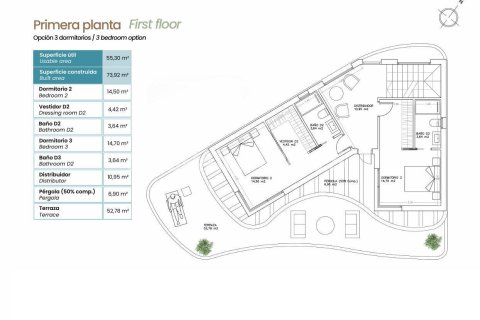 Villa zum Verkauf in Orihuela, Alicante, Spanien 3 Schlafzimmer, 115 m2 Nr. 166095 - Foto 11