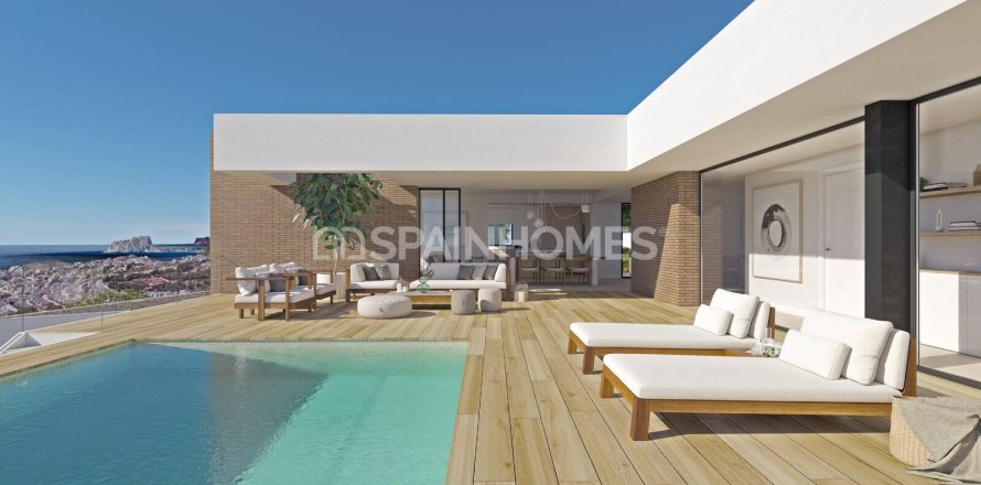 Вилла в Бенитачель, Аликанте, Испания 3 спальни, 253м2 №166094