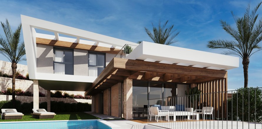 Вилла в Полоп, Аликанте, Испания 3 спальни, 123м2 №136495