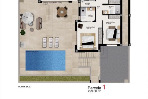 Villa zum Verkauf in Benijofar, Alicante, Spanien 3 Schlafzimmer, 118 m2 Nr. 189319 - Foto 2