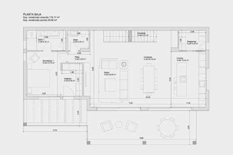 Продажа виллы в Хавеа, Аликанте, Испания 4 спальни,  №149046 - фото 5