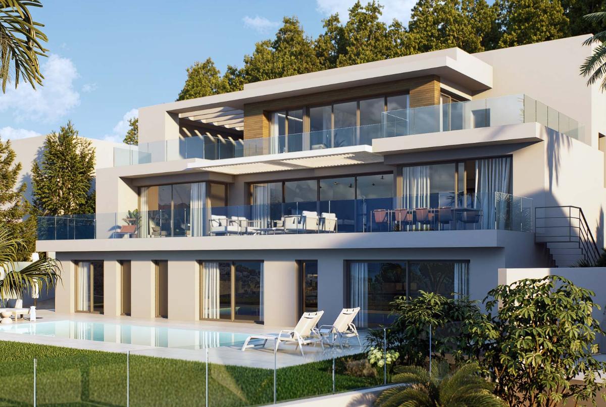 Villa en Altea, Alicante, España 5 dormitorios, 390 m2 No. 149043