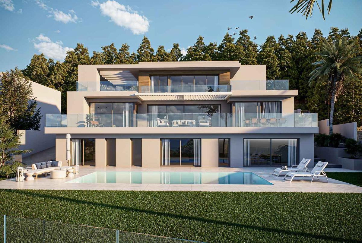 Villa en Altea, Alicante, España 5 dormitorios, 390 m2 No. 149043