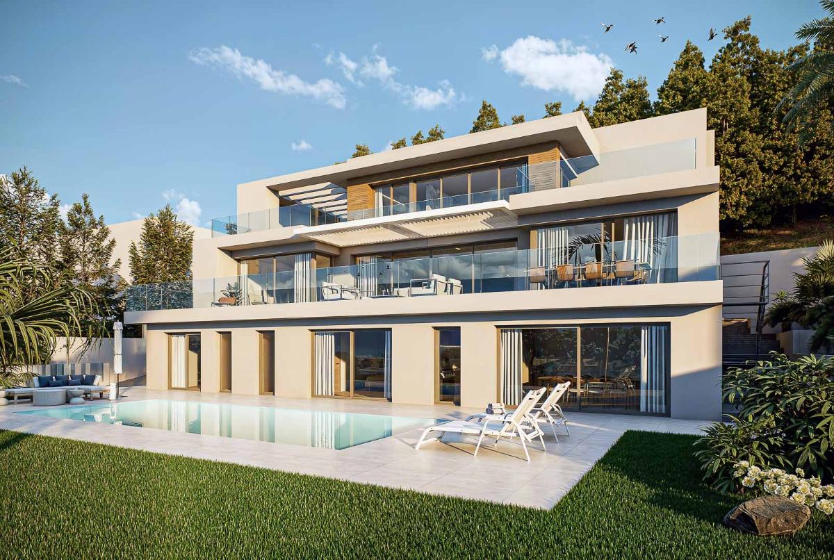 Villa en Altea, Alicante, España 5 dormitorios, 390 m2 No. 149043