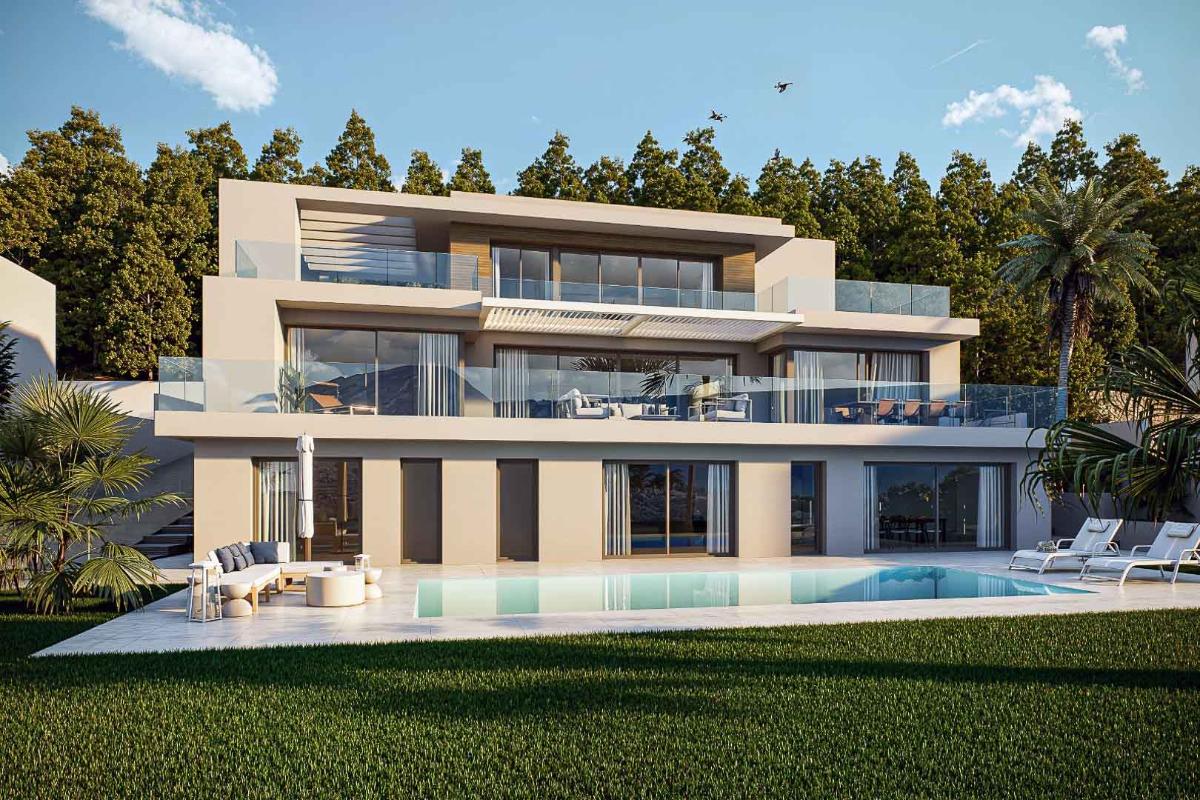 Villa en Altea, Alicante, España 5 dormitorios, 390 m2 No. 149043