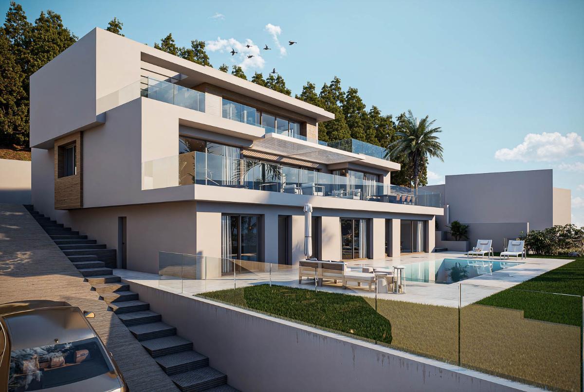 Villa en Altea, Alicante, España 5 dormitorios, 390 m2 No. 149043