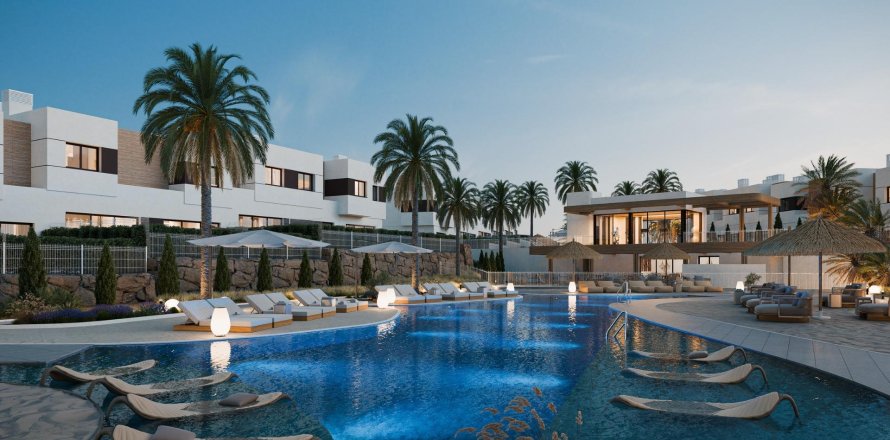 Radhus i Mijas, Malaga, Spanien 3 sovrum, 139 kvm. Nr. 177945
