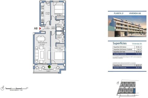 Dzīvoklis pārdošanā Mijas, Malaga, Spānijā 2 istabas, 68 m2 Nr. 164655 - attēls 10