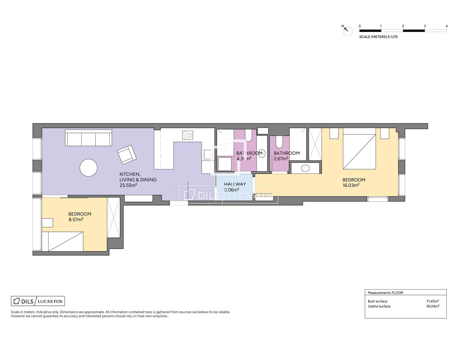Apartament w Barcelona, Hiszpania 2 sypialnie, 95 mkw. nr 192645