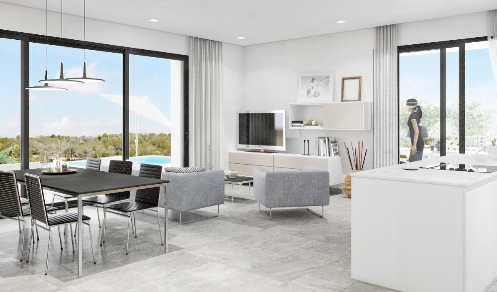 Apartment in Dehesa De Campoamor, Alicante, Spain 3 bedrooms,  No. 81028